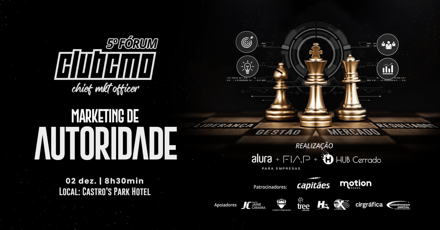 5º Fórum CLUBCMO - Autoridade no Marketing